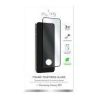 PURO Frame Tempered Glass - Szkło ochronne hartowane na ekran Samsung Galaxy S23 (czarna ramka) - zdjęcie