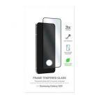 PURO Frame Tempered Glass - Szkło ochronne hartowane na ekran Samsung Galaxy S23 (czarna ramka) - zdjęcie 