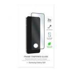 PURO Frame Tempered Glass - Szkło ochronne hartowane na ekran Samsung Galaxy S23 (czarna ramka) - zdjęcie