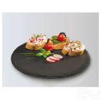 Taca łupkowa okrągła śr. 33 cm (TF-098) - zdjęcie