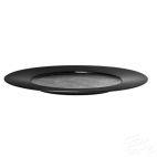 KARBON Talerz płaski 31 cm - Edge (R-EDFP31-6) - zdjęcie