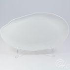 Półmisek 38 cm - STONE AGE Biały - zdjęcie