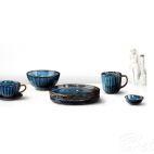 Talerz płytki 26 cm - DEEP BLUE (V-82019-4) - zdjęcie