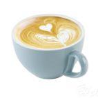 Filiżanka ze spodkiem SNUG 280 ml CAPPUCINO - niebieska (16008/017) - zdjęcie