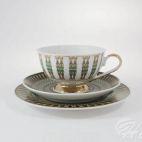 Zestaw herbaciany dla 6 os. / 18 części - G413 ASTRA India - zdjęcie