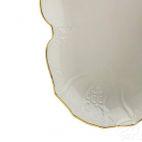 Patera na nodze 27 cm - Bernadotte Ivory Gold (081244) - zdjęcie
