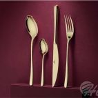 Zestaw sztućców, 24 szt. / połysk - 49 MUZA Gold - zdjęcie