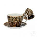 Filiżanka 240 ml ze spodkiem - G. Klimt / Drzewo życia (532-8213) - zdjęcie