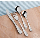 Komplet sztućców dziecięcych BON TON Pieski (NK 38) - zdjęcie