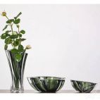 Misa kryształowa 30,5 cm - Yoko Smokey Green (114822) - zdjęcie