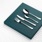 Zestaw sztućców, 24 szt. / połysk - 159 TUNEA - zdjęcie