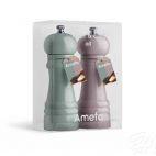 Komplet młynków 15 cm - 6755 GRINDER zieleń / fiolet - zdjęcie