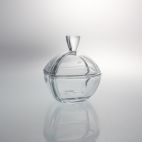 Bomboniera kryształowa 18 cm - SMILE (CZ587824) - zdjęcie