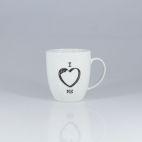 Kubek 380 ml - 6606G Ciężko być fajnym (Filip) - zdjęcie