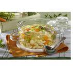 Garnek żaroodporny 1,5 l z podkładką - Gourmet (520/6053) - zdjęcie