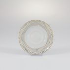 Filiżanka 0,10 l - G682 YVONNE Złoty Miraż + Spodek 12,5 cm - G682 YVONNE Złoty Miraż - zdjęcie