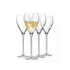 Kieliszki do szampana 170 ml / 4 szt.- Perla (6923) + Kieliszki do wina 280 ml / 4 szt. - Perla (6923) - zdjęcie