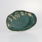 Kubek 350 ml - 0352 STONE AGE zielony + Talerz deserowy 21 cm - 0352 STONE AGE Święta - zdjęcie
