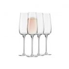 Kieliszki do wina 750 ml / 4 szt. - Modern (C997) + Kieliszki do szampana 250 ml / 4 szt. - Modern (C997) - zdjęcie