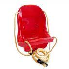 Huśtawka kubełkowa Czerwona - zdjęcie