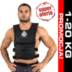 Kamizelka treningowa do ćwiczeń OBCIĄŻENIOWA Z obciążeniem 1-20 KG - zdjęcie