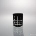 Szklanki kryształowe niskie 240 ml - BLACK (298 KR3) - zdjęcie
