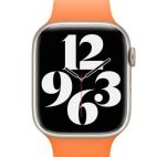 Apple Pasek silikonowy 38/40/41 mm w kolorze pomarańczowym - zdjęcie 