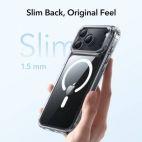 Etui do iPhone 17 Pro ESR Classic Hybrid Kickstand MagSafe Clear - zdjęcie