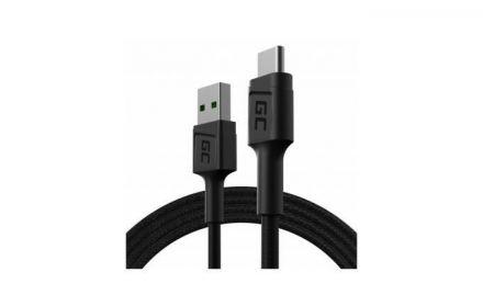Green Cell PowerStream - Kabel Przewód USB-A - USB-C 120cm szybkie ładowanie Ultra Charge, QC 3.0 - zdjęcie główne