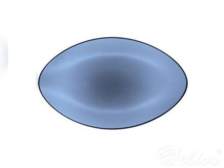 Equinoxe Talerz owalny 35x22,3 cm niebieski (RV-649556-4) - zdjęcie główne