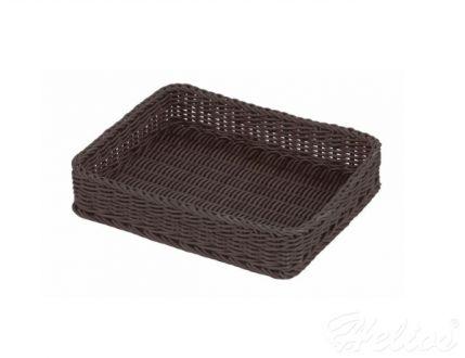 Koszyk poliratanowy GN 1/2 brązowy (T-2083-061) - zdjęcie główne