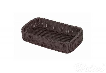 Koszyk poliratanowy GN 1/3 brązowy (T-2085-061) - zdjęcie główne