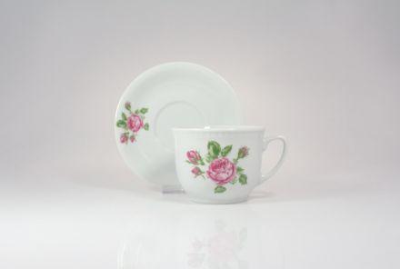 Kubek 300 ml ze spodkiem - WIEDEŃ 3999D - zdjęcie główne