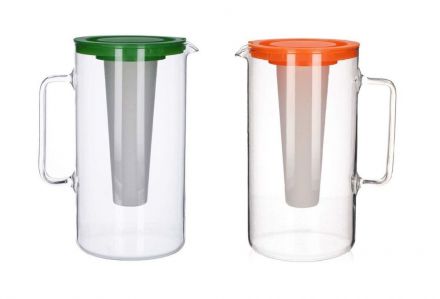 Dzbanek z wkładem na lód / herbatę 2,5 l (2544/L/S) - zdjęcie główne