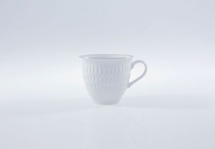 Filiżanka 0,22 l - 3607 Sofia / Platynowa + Spodek 15,7 cm - 3607 Sofia / Platynowa - zdjęcie główne