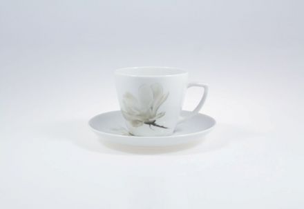 Filiżanka 350 ml ze spodkiem - 6474 Magnolia (Beata, Dorota) - zdjęcie główne