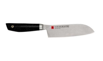 Kasumi Nóż Santoku, mały kuty VG10 dł. 13 cm (K-52013) - zdjęcie główne