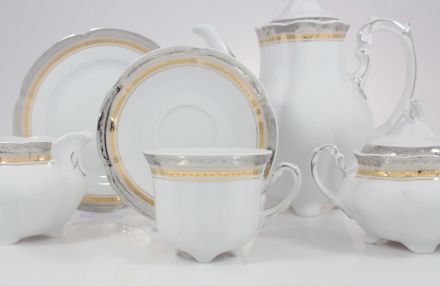 Zestaw do kawy dla 6 os./ 21 części - E551 BOLERO Princess + Zestaw kawowy dla 6 osób / 18 części - E551 BOLERO Princess - zdjęcie główne