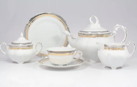 Zestaw do herbaty dla 6 os./ 21 części - E551 BOLERO Princess + Zestaw herbaciany dla 6 osób / 18 części - E551 BOLERO Princess - zdjęcie główne