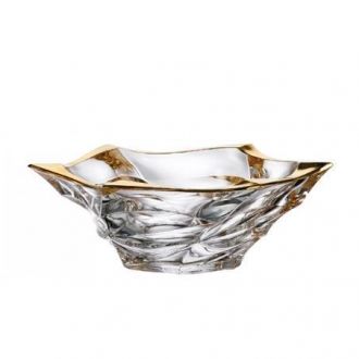 Misa kryształowa FLAMENCO GOLD SOFT 33 cm - zdjęcie główne
