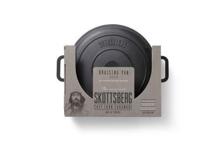Skottsberg Patelnia żeliwna z pokrywką 31,5 cm - zdjęcie główne