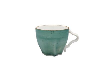 Zestaw filiżanek ze spodkiem 250 ml / 2 szt. - 6630L STONE AGE / Morski - zdjęcie główne