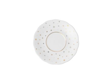 Spodek 14 cm - BN07 Alaska Blask Świąt + Filiżanka 0,17 l - BN07 Alaska Blask Świąt + Pudełko ĆMIELÓW / dedykowane filiżankom z serii Alaska - zdjęcie główne