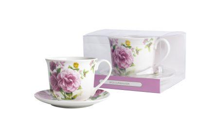 Filiżanka 400 ml ze spodkiem / CR1-19 - zdjęcie główne