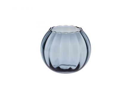 Wazon optyk pionowy 15,5 cm - Home&Living / Szaro-Niebieski (D059) - zdjęcie główne