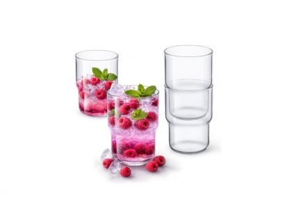 Szklanki 400 ml / 4 szt. - Bistro (2242/4) - zdjęcie główne