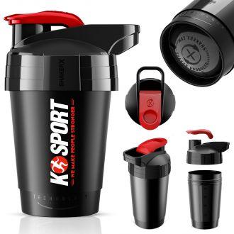 SHAKER 400ml - Circle technology SHK005, Czarny - zdjęcie główne