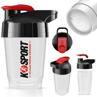 SHAKER 400ml - Circle technology SHK004, Biały - zdjęcie główne