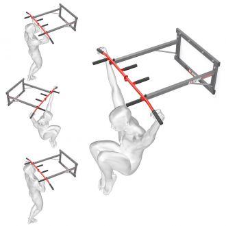 Drążek do ćwiczeń podciągania treningowy wielofunkcyjny MAX KSH022 - zdjęcie główne