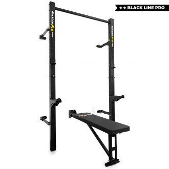 ZESTAW SKŁADANY KSG014 ŁAWKA + RACK STOJAKI DO WYCISKANIA - zdjęcie główne